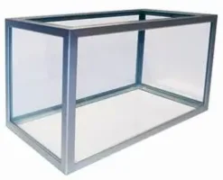 MiniZoo sølv aluminiums akvarie 530 liter