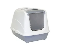 Moderna kattetoilet Jumbo 58x45x42 cm i varm grå