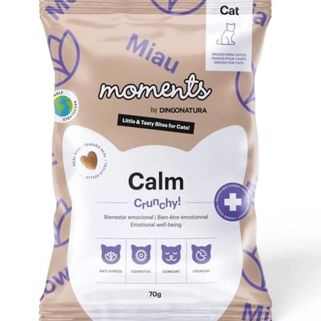 Natura Diet Super premium Hunde & kattefoder Moments Cat Calm snack 70 g