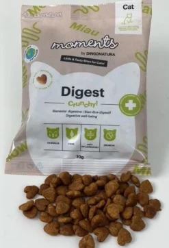 Natura Diet Super premium Hunde & kattefoder Moments Cat Digest snack 70 g