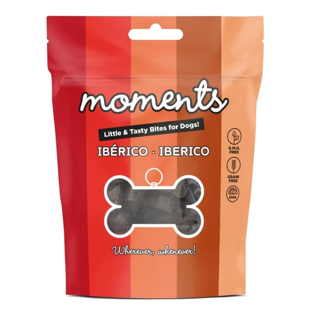 Natura Diet Super premium Hunde & kattefoder Moments hundesnack Iberisk skinke 60 g - naturlige hundegodbidder