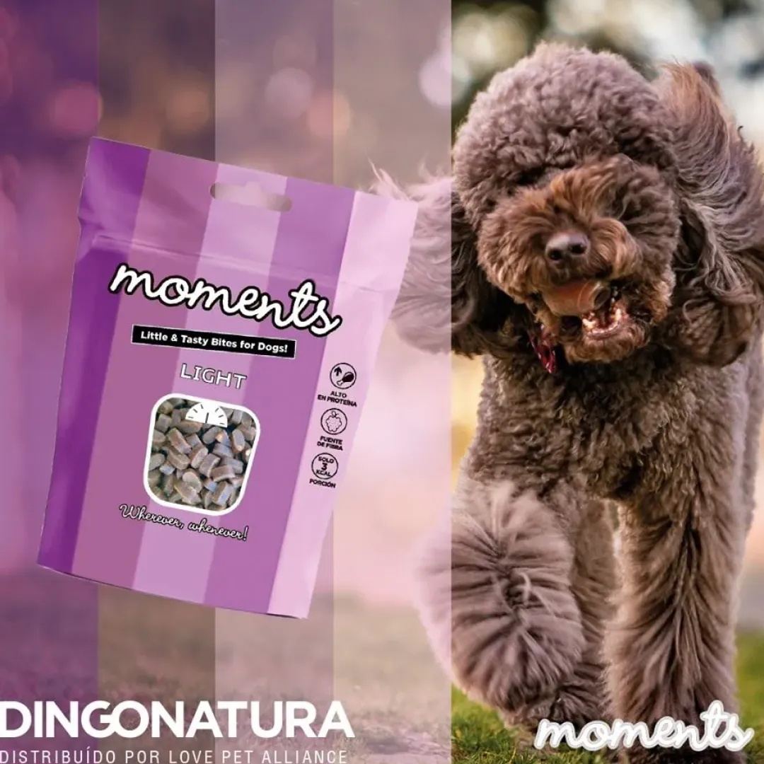 Natura Diet Super premium Hunde & kattefoder Moments hundesnack Light 60 g - blød træning med lette kalorier