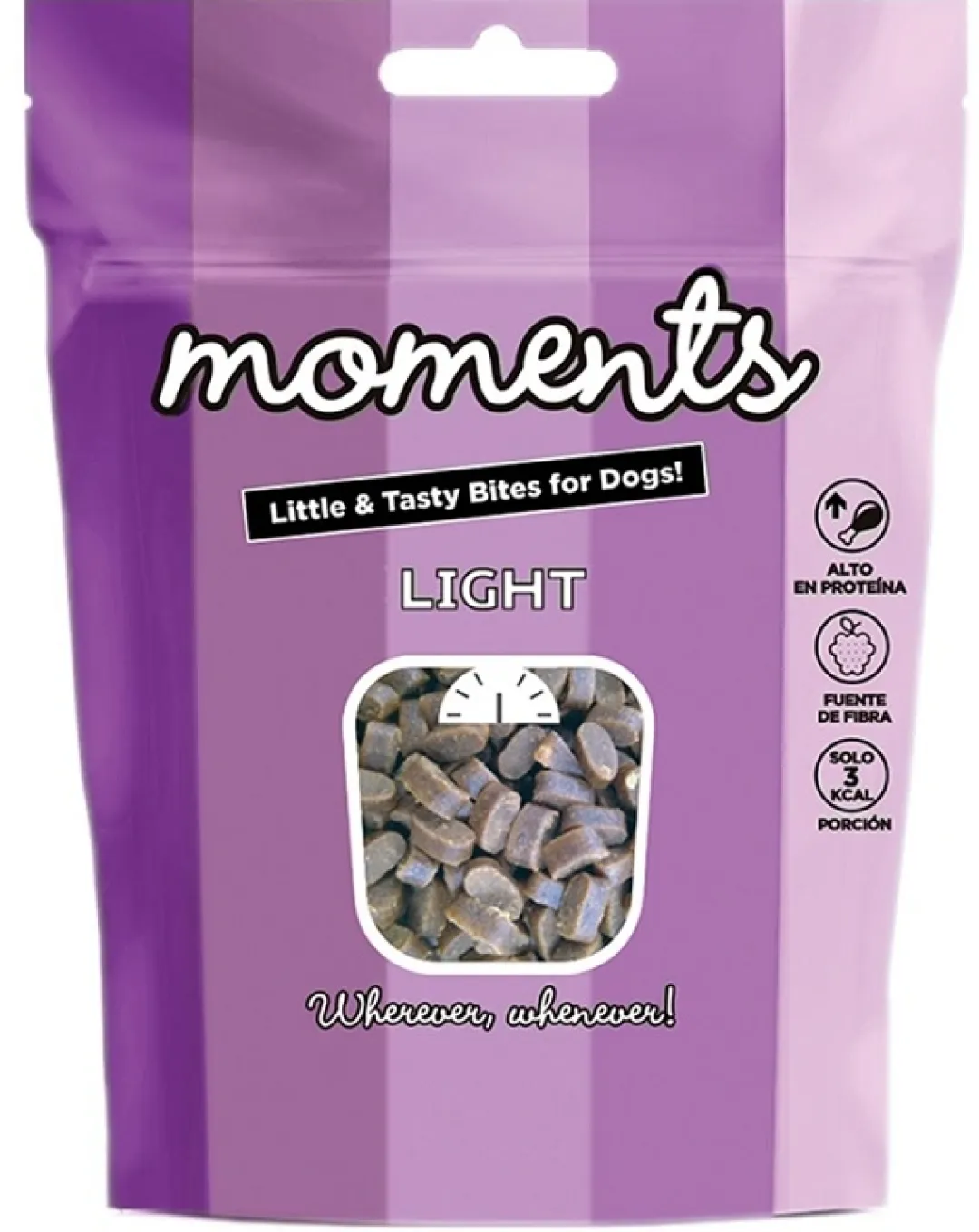 Natura Diet Super premium Hunde & kattefoder Moments hundesnack Light 60 g - blød træning med lette kalorier