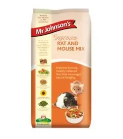 Mr Johnson - kvalitets gnaverfoder Mr Johnson Rotte og Musefoder Mix 900 g