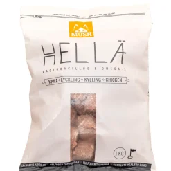 MUSH HELLÄ Kylling 3 kg - Fuldfoder med fermenterede grøntsager og omega-olie