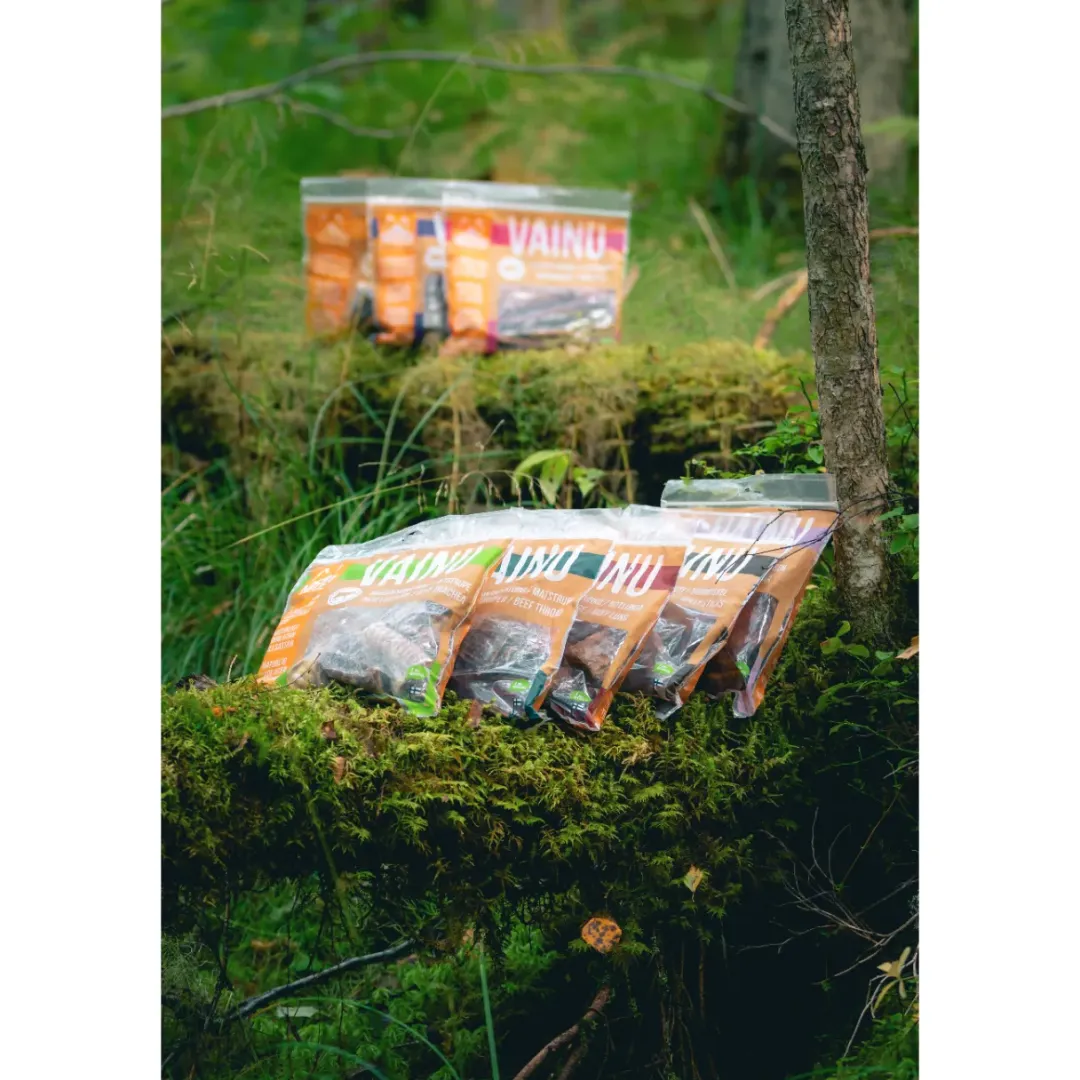 MUSH VAINU Hundesnack Tyremuskel 250 g - naturlige tyggeben til hunde