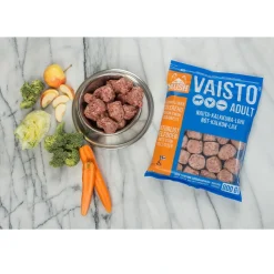 MUSH Vaisto Blå Okse Kalkun Laks 800 g - Naturligt hundefoder