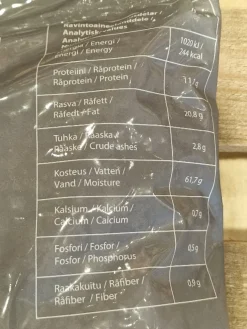 MUSH Vaisto Grå Kalkun Kylling Lam 3 kg - BARF til hunde