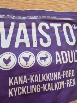 MUSH Vaisto Lilla Kylling Kalkun Rensdyr 800 g - Naturligt hundefoder