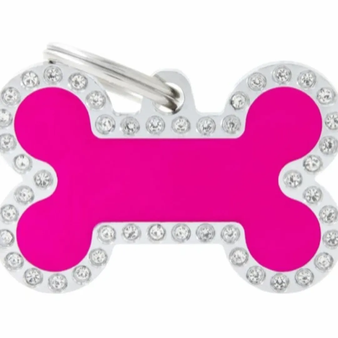 My Family Hundetegn My Family Glamour Ben hundetegn stor pink