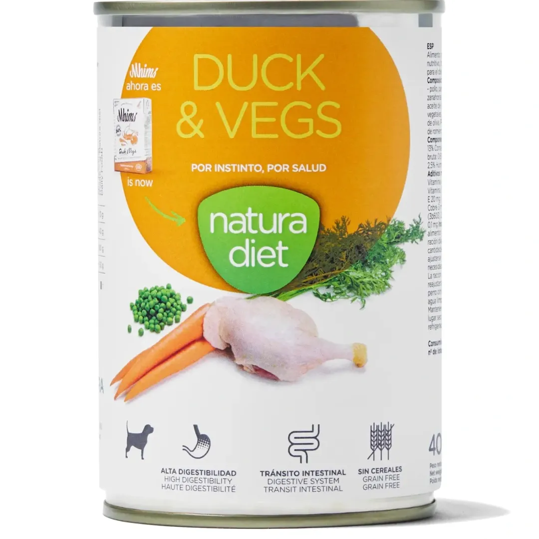 Natura Diet Super premium Hunde & kattefoder Natura Diet Adult Hund And Vådfoder 400 g - sundt hundefoder