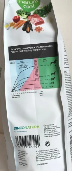 Natura Diet Super premium Hunde & kattefoder Natura Diet Iberico og Ris Hundefoder 12 kg - Naturlig ernæring til hunde