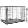 Nordic Paws Hundebur i metal Sort XL