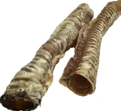 Treattime Okse luftrør 25-30 cm (2 stk) - Naturlige hundesnacks