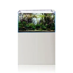 Blau - Aquaristic Optical White Glas Akvarium 230 Liter