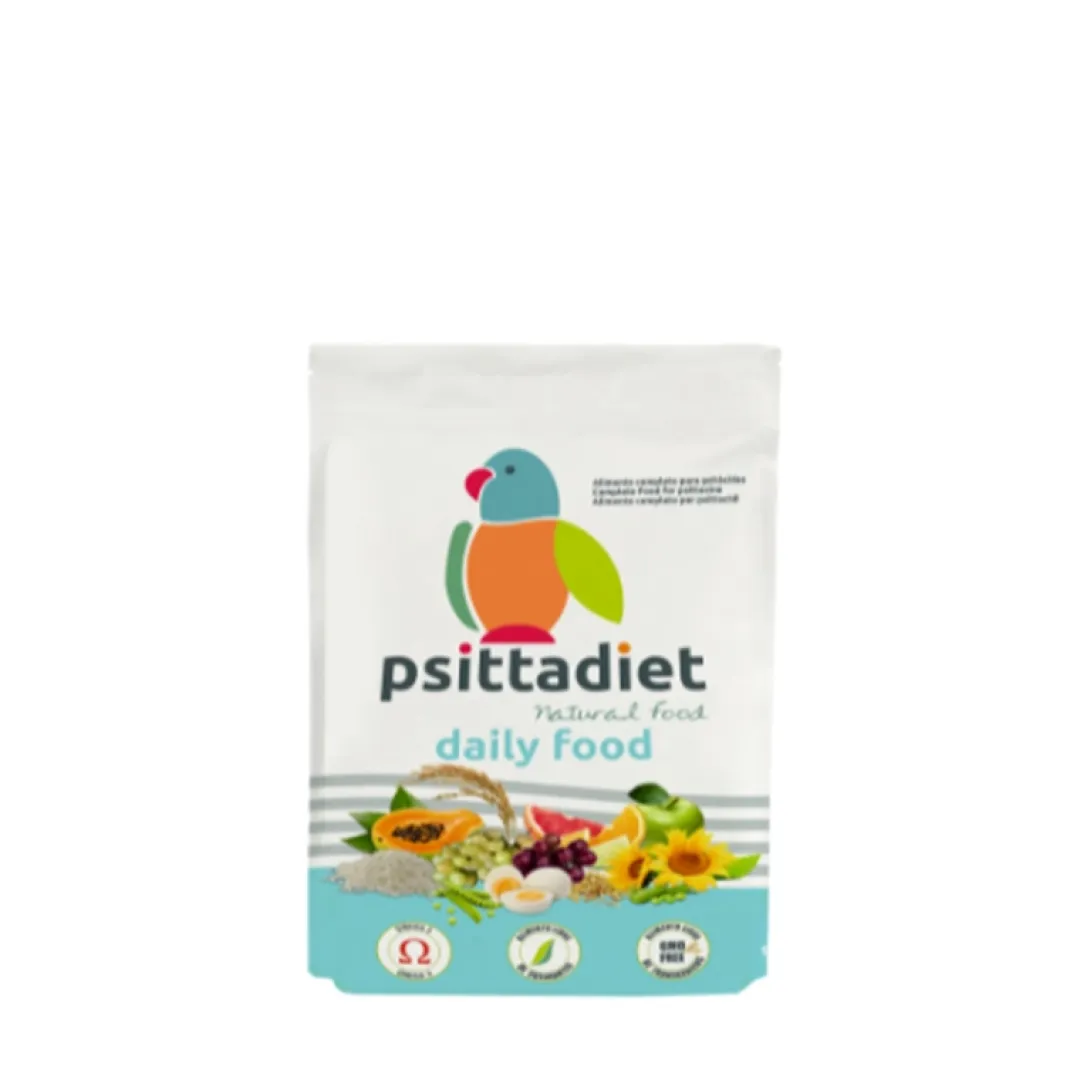 Natura Diet Super premium Hunde & kattefoder Papegøjefoder PSITTADIET Daily food 900 g