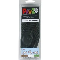 Pawz Hundesko Small 6,4 cm sort