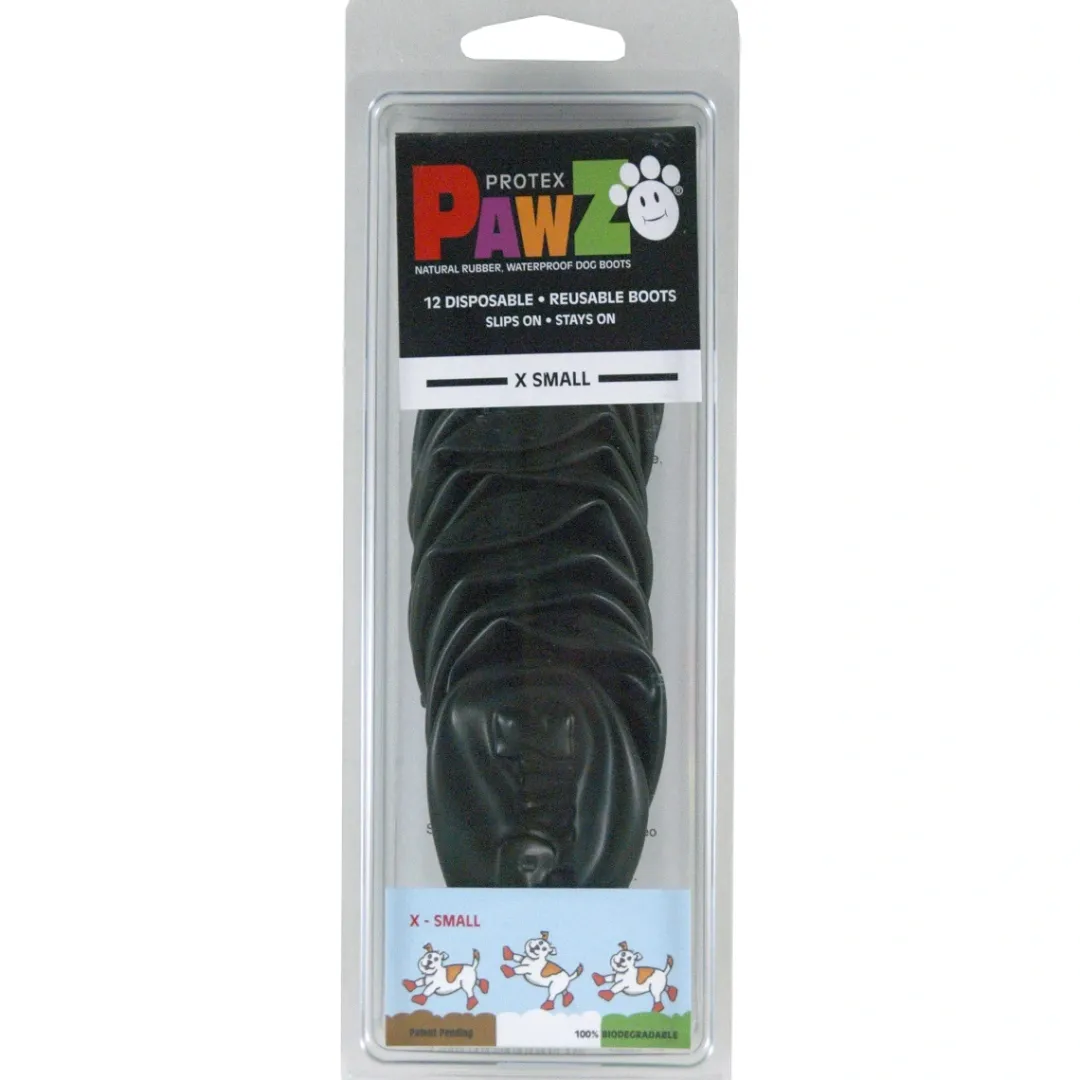 Pawz Hundesko X-Small sort 5,1 cm