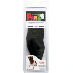 Pawz Hundesko X-Small sort 5,1 cm
