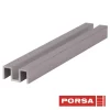 Porsa sølv alu overskinne 90 cm.