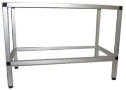 MiniZoo Porsa sølvfarvet akvariebord 98 liter