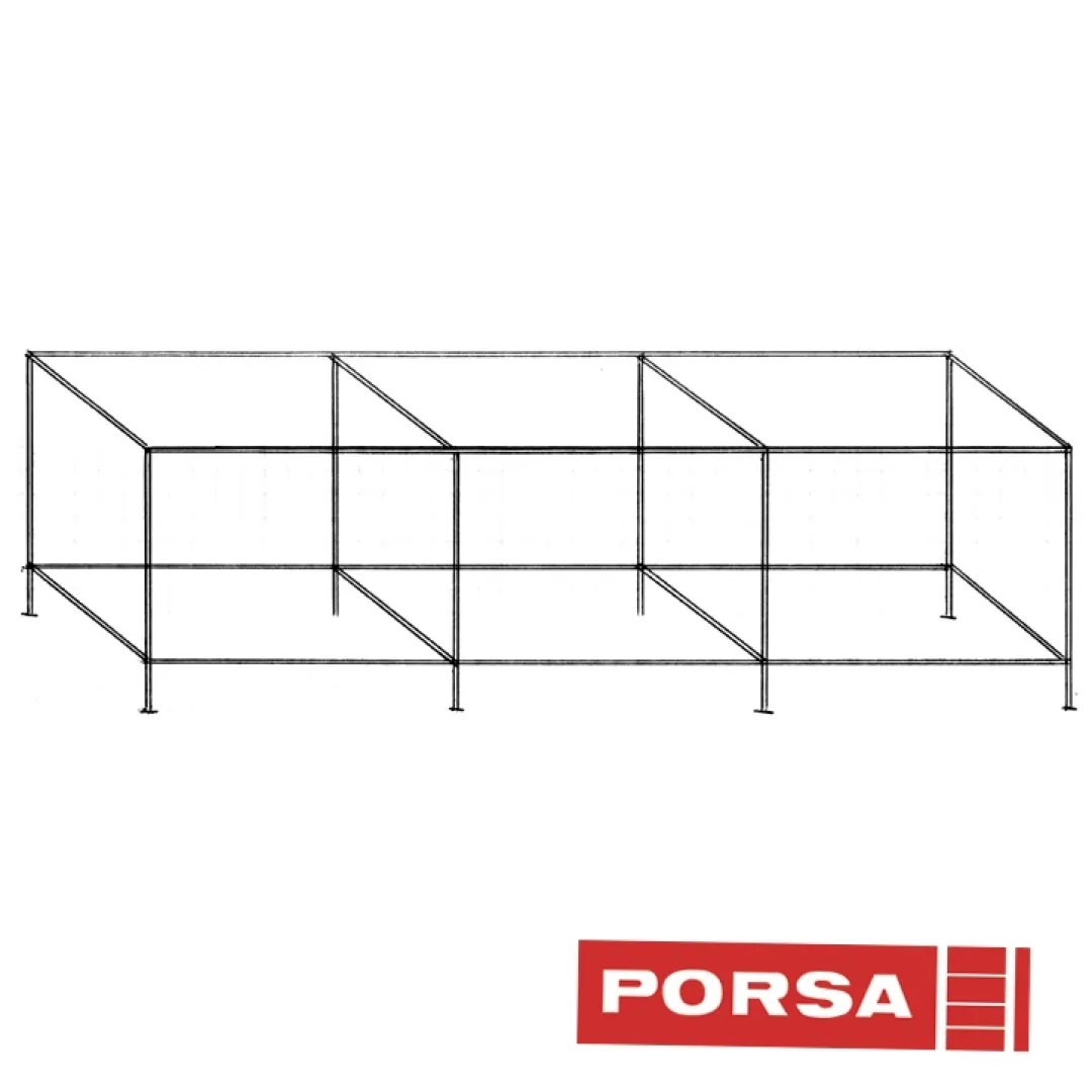 Porsa sølvfarvet akvariebord 960 liter 8 Ben