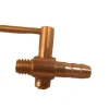 MiniZoo Proffessionel metal luftventil (gevind/slange)