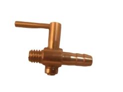 MiniZoo Proffessionel metal luftventil (gevind/slange)