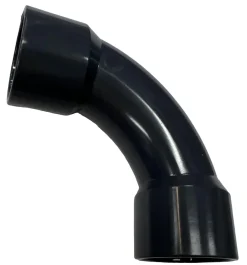 PVC blød vinkel 90 grader 90 mm.