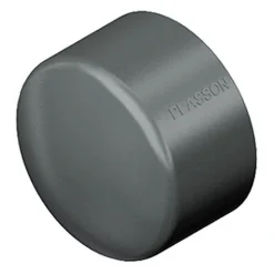 PVC slutmuffe 125 mm.