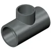 PVC tee 90 grader 20 x 16 mm. (reduceret)