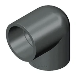 PVC vinkel 90 grader 40 mm.