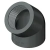 PVC vinkel 45 grader 2 tomme (gevind) 63 mm.