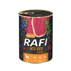 Dolina Noteci - RAFI vådmad RAFI vådfoder and med blåbær og tranebær 400 g