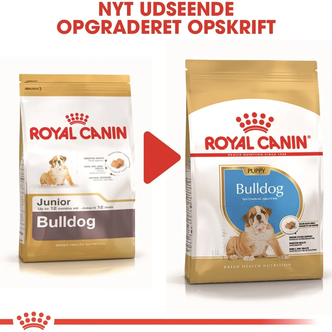 Royal Canin Hundefoder Royal Canin Bulldog Puppy 12 kg - tørfoder til hvalpe