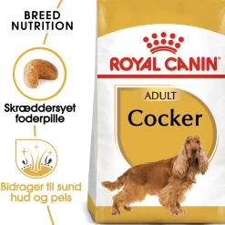 Royal Canin Hundefoder Royal Canin Cocker Spaniel Adult 12 kg - tørfoder til voksne hunde