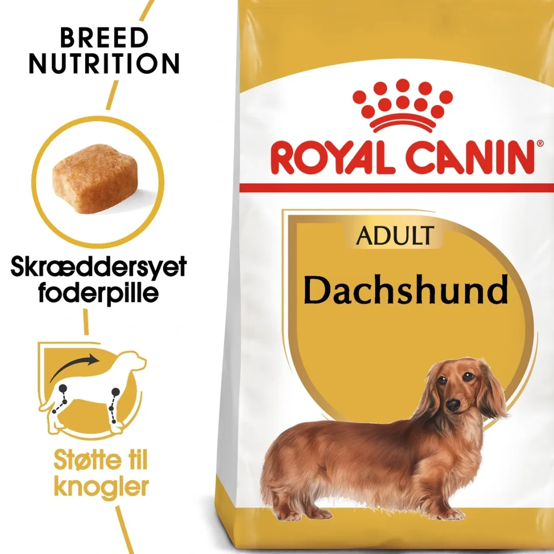 Royal Canin Hundefoder Royal Canin Dachshund Adult 1,5 kg - tørfoder til gravhunde