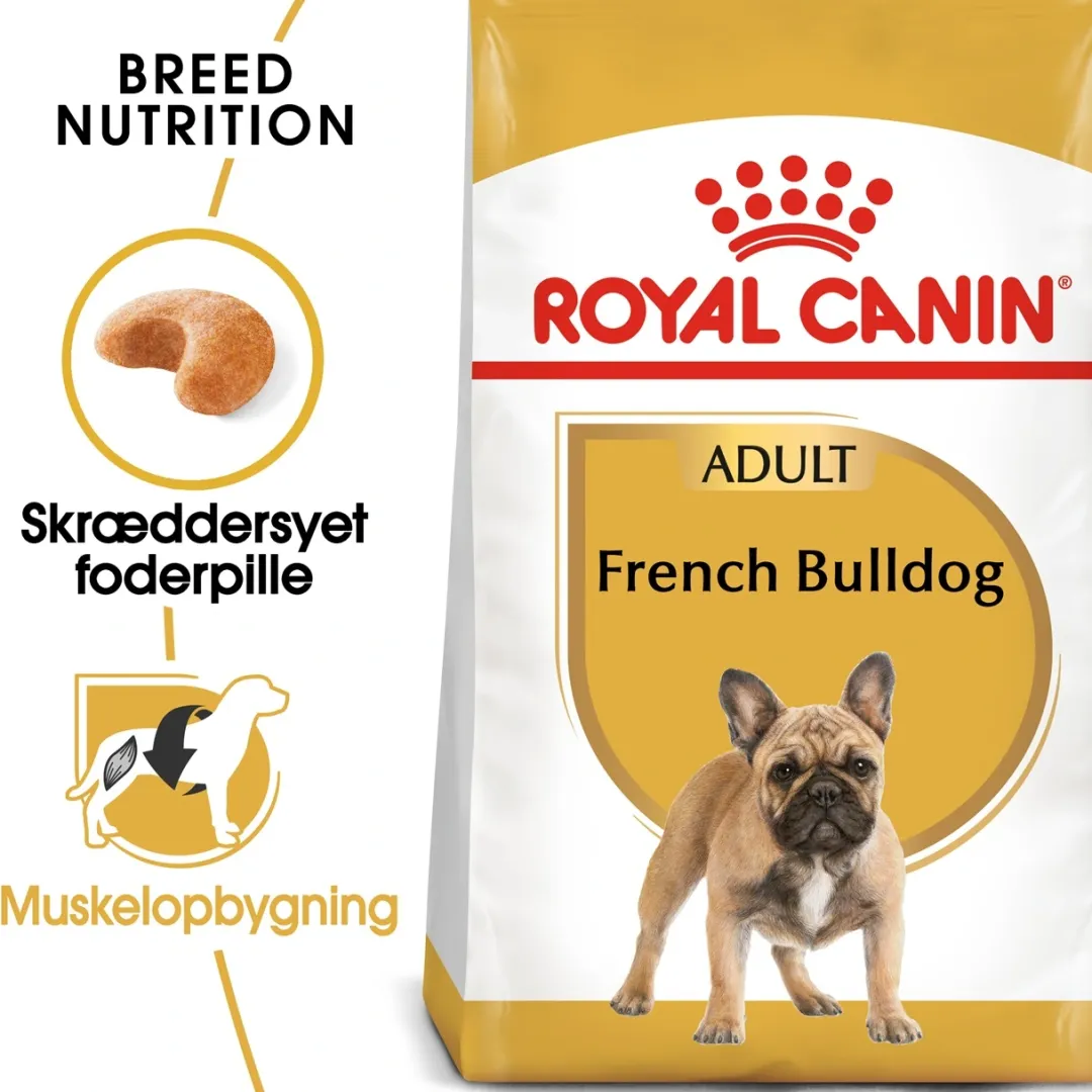 Royal Canin Hundefoder Royal Canin French Bulldog Adult 3 kg - tørfoder til voksne hunde