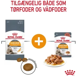 Royal Canin Kattefoder Royal Canin Hair and Skin 2 kg