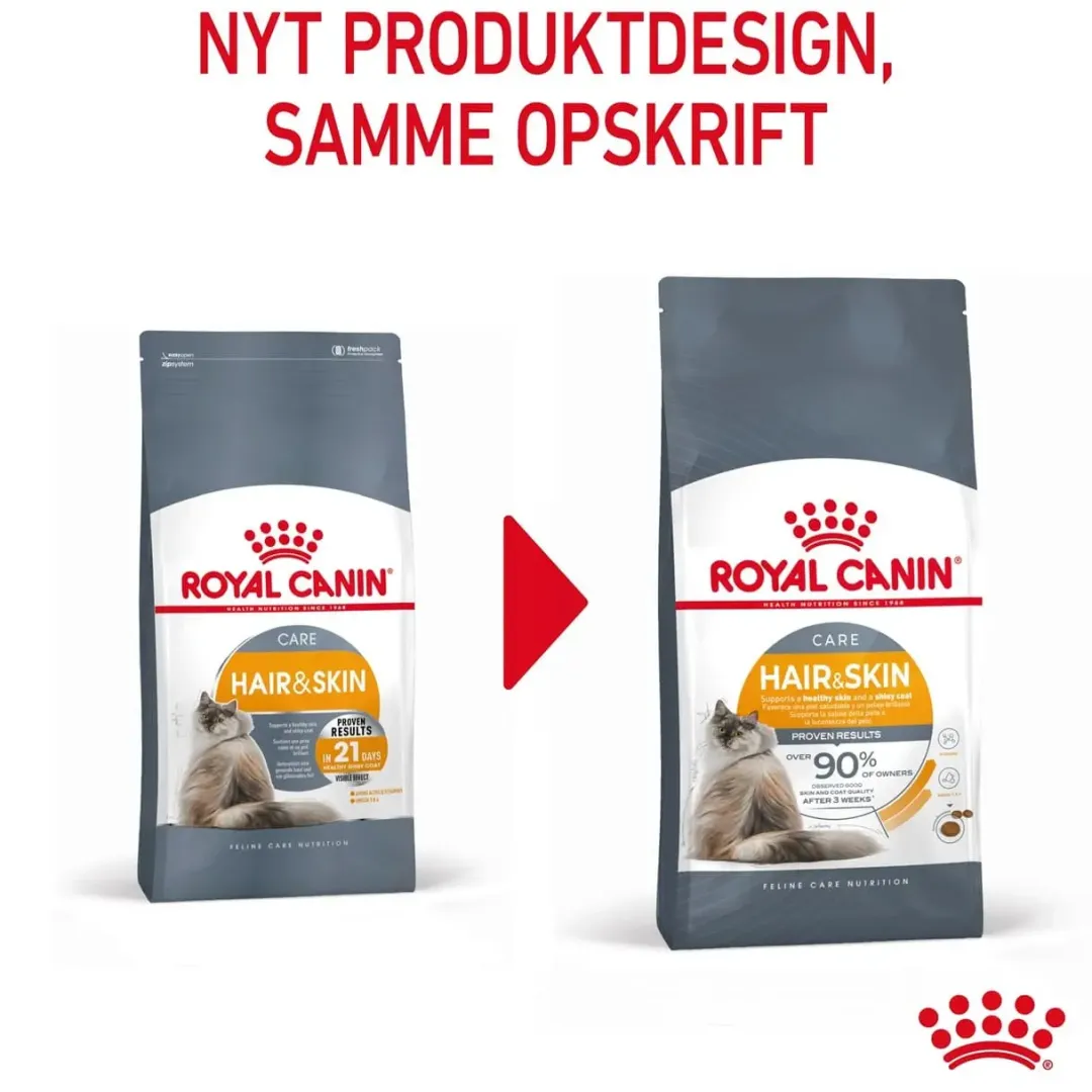 Royal Canin Kattefoder Royal Canin Hair and Skin 4 kg