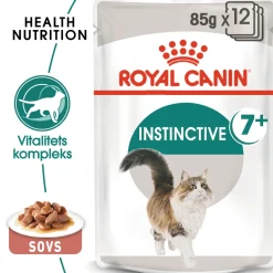 Royal Canin Kattefoder Royal Canin Instinctive +7 Sovs - vådfoder 85 g