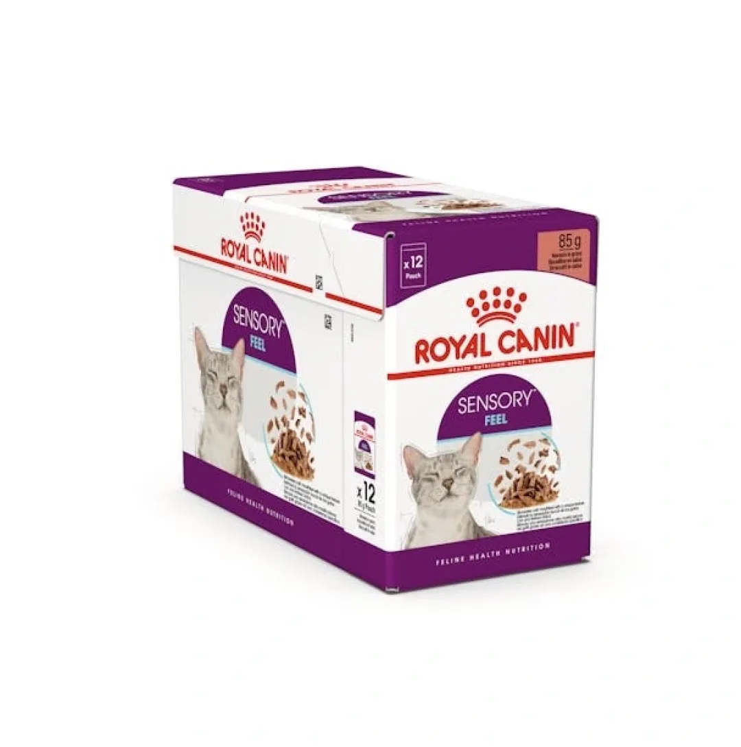 Royal Canin Kattefoder Royal Canin Kattevådmad Sensory Feel Sovs Adult