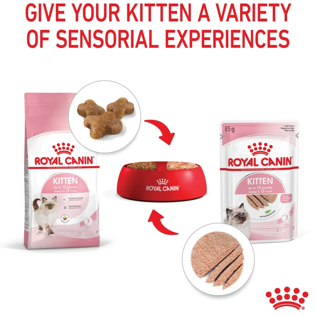 Royal Canin Kattefoder Royal Canin Kitten Loaf vådfoder 85 g