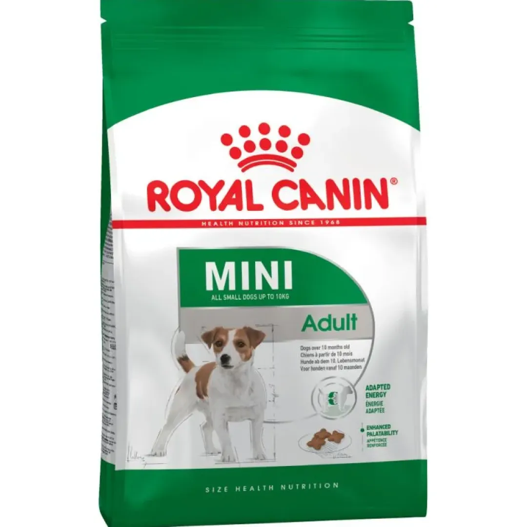 Royal Canin Hundefoder Royal Canin Mini Adult 8 kg - fuldfoder til vægtkontrol og flot pels