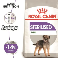 Royal Canin Hundefoder Royal Canin Mini Sterilised Adult 8 kg - hundefoder til steriliserede små hunde