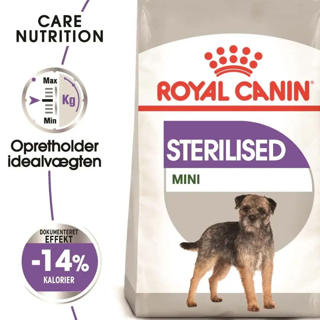 Royal Canin Hundefoder Royal Canin Mini Sterilised Adult 3 kg - hundefoder til små steriliserede hunde
