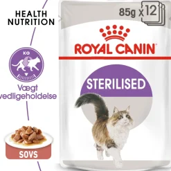 Royal Canin Kattefoder Royal Canin Sterilised Sovs - vådfoder 85 g