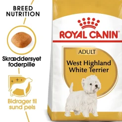 Royal Canin Hundefoder Royal Canin West Highland White Terrier Adult 1,5 kg - tørfoder til Westie