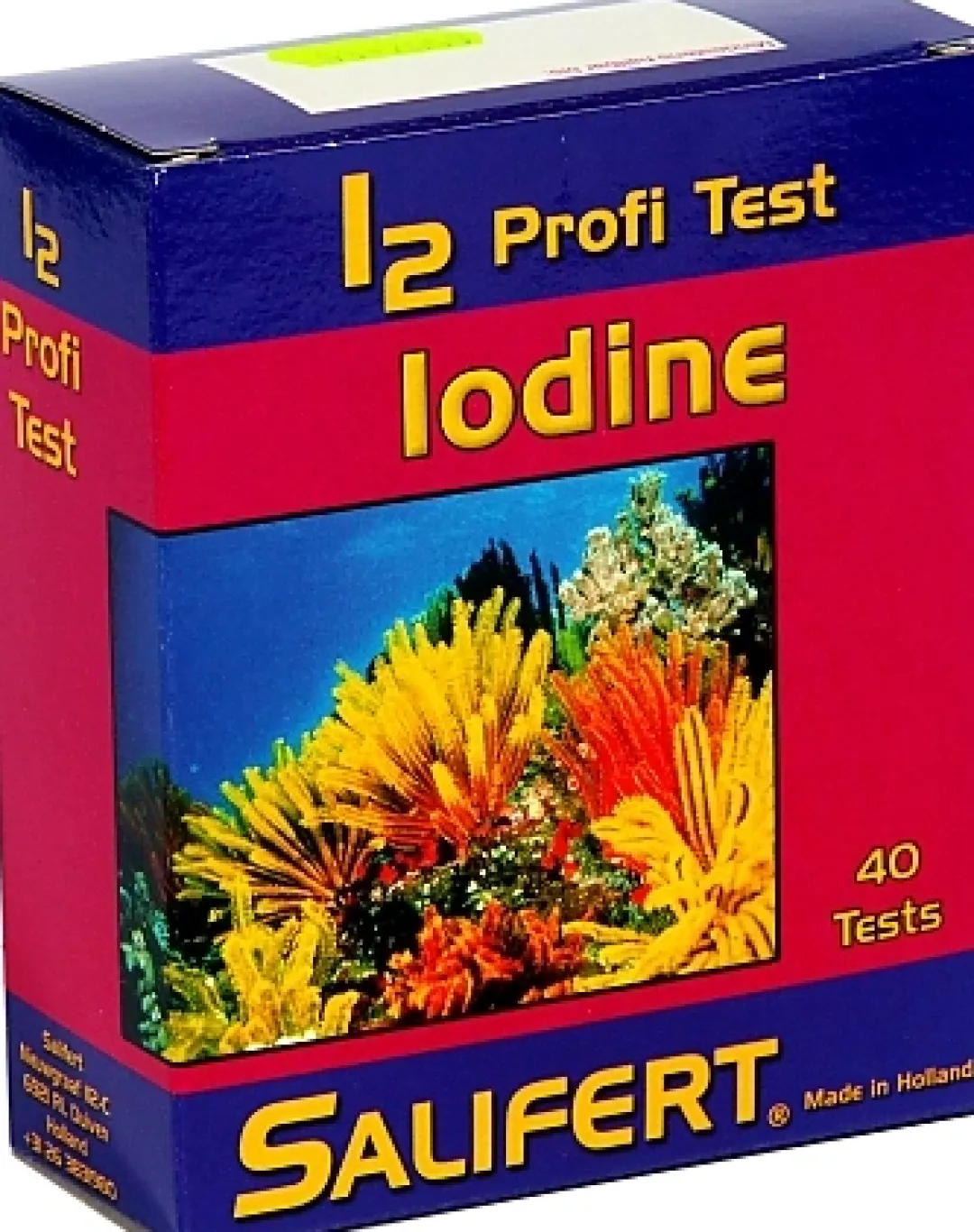 Salifert - Creating the right environment Salifert Jod Test I2