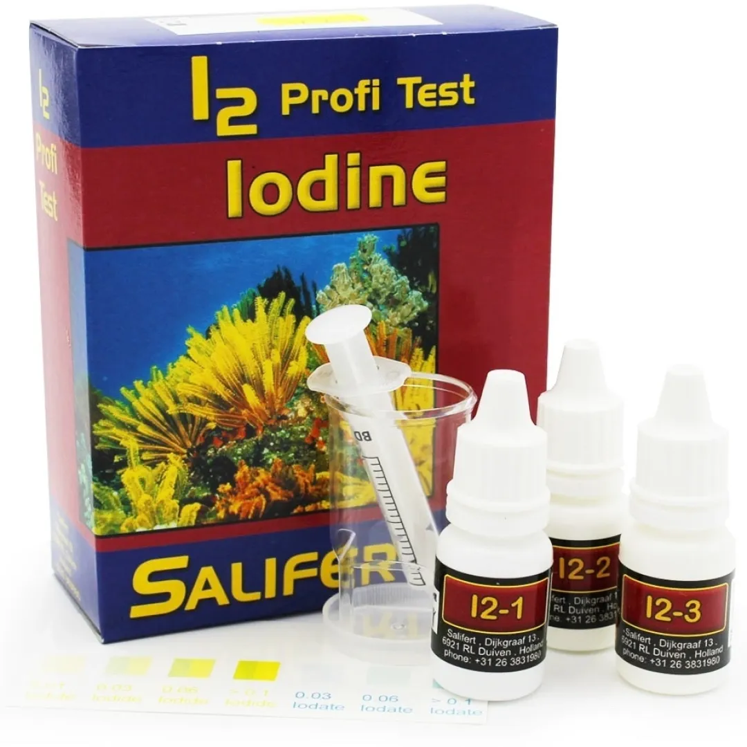 Salifert - Creating the right environment Salifert Jod Test I2